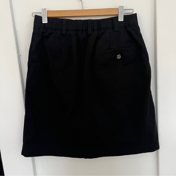 Ll Bean black mini skirt - Picture 3 of 4